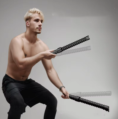Tiges Élastiques à Ressort de Musculation